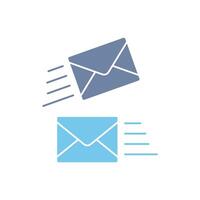 correspondence concept line icon. Simple element illustration. correspondence concept outline symbol design. vector