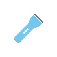 flashlight concept line icon. Simple element illustration. flashlight concept outline symbol design. vector