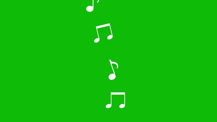 Animated Music Notes Stock Video Footage for Free Download