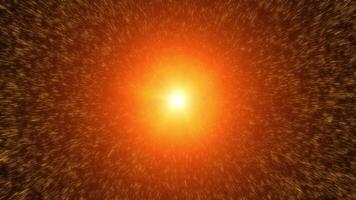 Supernova explosion. A reborn star. video