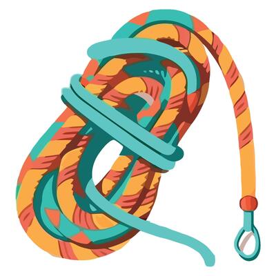 A rope with a hook on it