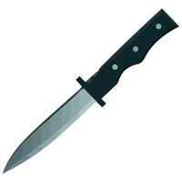 A knife on a white background vector