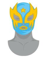 Lucha libre mask icon illustration vector