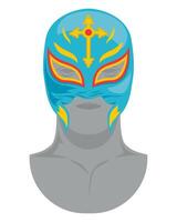 Lucha libre mask illustration vector