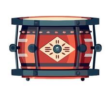 Drum drum illustration isolated on white background vector