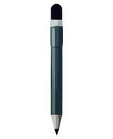 A pen with a black tip on a white background vector