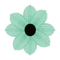 hand drawn Watercolor flower illustration isolated on white vector