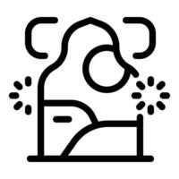 Magic portal activating with magical energy surrounding it vector