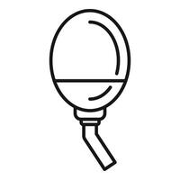 Enema icon showing medical procedure for constipation vector