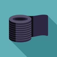 Roll of anti slip tape for increasing safety in the workplace vector