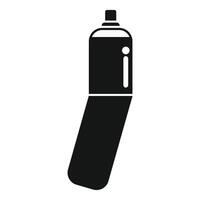 Spray paint can lying down for street art creation vector