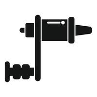 Professional tattoo machine for creating body art vector