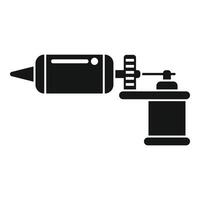 Professional tattoo machine for creating body art vector