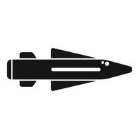 Modern supersonic cruise missile flying with warhead vector