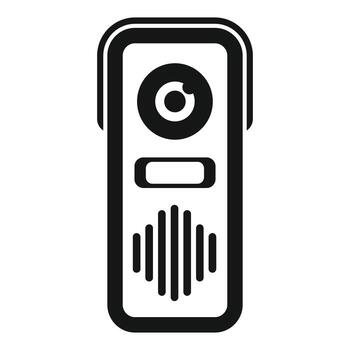 moderno intercomunicador sistema Proporcionar mejorado seguridad y comunicación vector