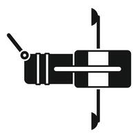 Modern action camera capturing extreme sports vector