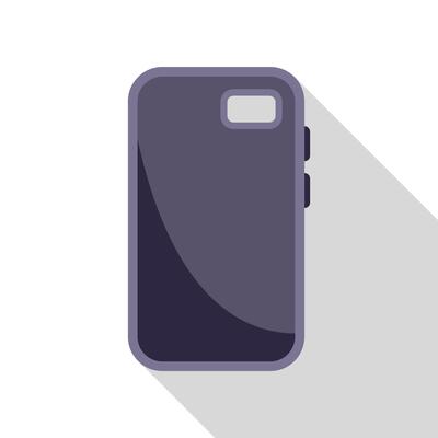 Back of black smartphone with buttons showing