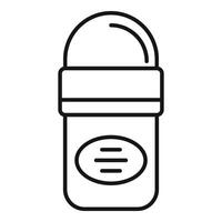 Roll on deodorant stick offering long lasting freshness vector