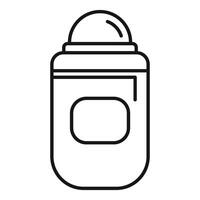 Roll on deodorant stick providing long lasting freshness vector