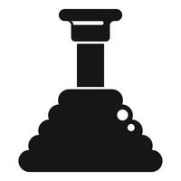 Simple vector icon of a plunger, a tool for unclogging drains
