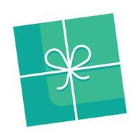 Gift boxes with bow knot. Surprise boxes. Celebrate birthday or Christmas on the white vector