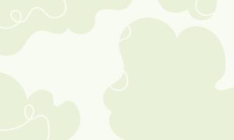 Flat abstract doodle background design vector
