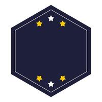Badges Emblem Label Icon illustration on the white background vector