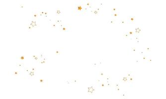 Starry night fairy tale background vector