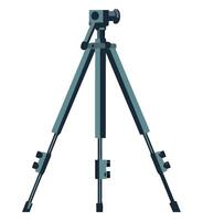 A tripod on a white background vector