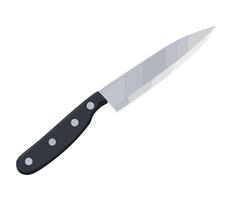 A knife on a white background vector