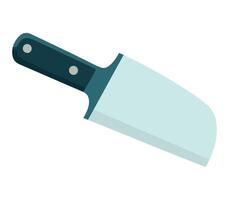 A knife on a white background vector