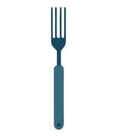 Fork icon isolated on white background illustration vector