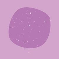 Flat design polka dot background design vector