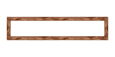 Horizontal frame of planks with wooden texture. Bookshelf, home interior item. Hand drawn watercolor illustration isolated. Knowledge for all. Template with copy space for card, website, bookstore. png