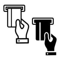 Insert card icon design illustration vector