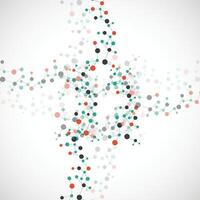 Modern abstract network science connection technology internet and graphic design. on hi tech future gray background network. for template,web design wallpaper,poster,presentation. illustration vector