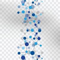 Abstract technology futuristic network vector