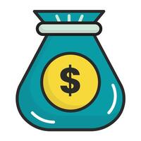 Zakat for Ramadhan Icon vector