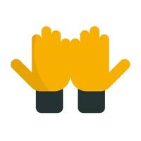 Praying Hands for Ramadan Icon vector