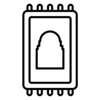 Sajadah for Ramadan Icon vector