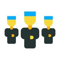 Praying for Ramadan Icon vector