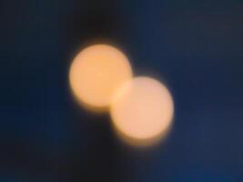 Background lights with bokeh camera effect, blur camera effect photo