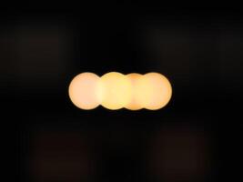 Background lights with bokeh camera effect, blur camera effect photo