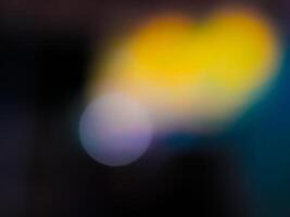 Background lights with bokeh camera effect, blur camera effect photo