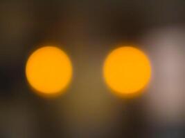 Background lights with bokeh camera effect, blur camera effect photo