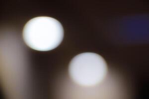 Background lights with bokeh camera effect, blur camera effect photo