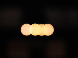 Background lights with bokeh camera effect, blur camera effect photo