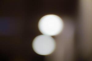 Background lights with bokeh camera effect, blur camera effect photo