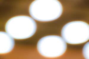 Background lights with bokeh camera effect, blur camera effect photo
