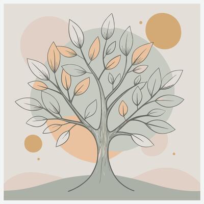Balsa Tree Illustration, The Ultimate Collection for Design and Art Projects